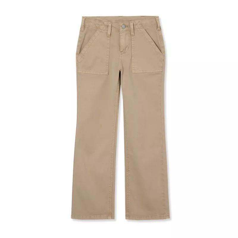 Girls Woven Utility Pants, alternative image