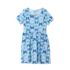 Girls Plus Short Sleeve Gathered Waist Jersey Dress, alternative image