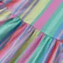 Girls Short Sleeve Gathered Waist Jersey Dress, alternative image