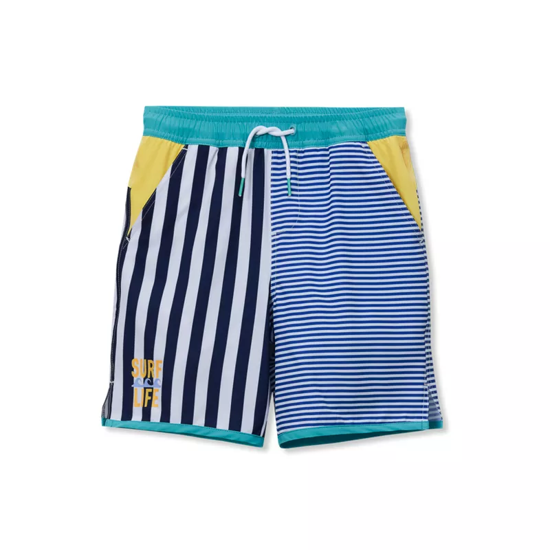 Boys Stretch Hydroliner Sport Swim Trunks, alternative image