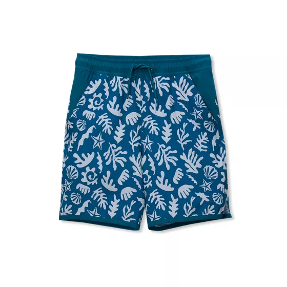 Boys Stretch Hydroliner Sport Swim Trunks - primary