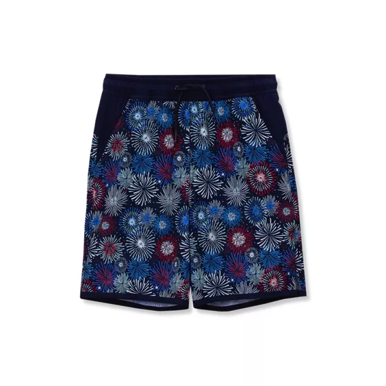 Boys Husky Stretch Hydroliner Sport Swim Trunks - primary