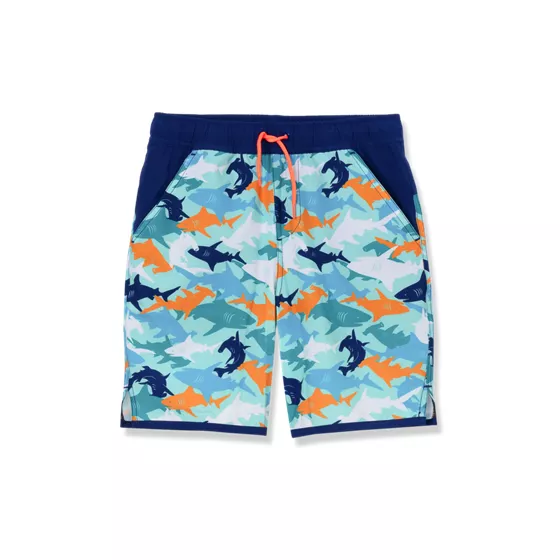 Boys Stretch Hydroliner Sport Swim Trunks - primary