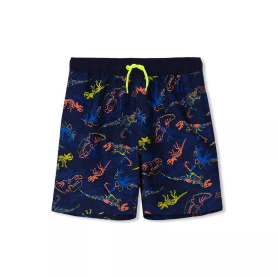 Boys Active Stretch Swim Trunks - primary