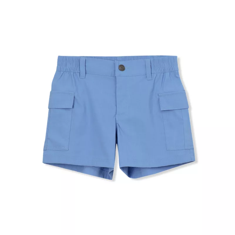 Girls Woven Utility Shorts, alternative image