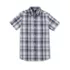 Kids Short Sleeve Poplin Camp Shirt, alternative image