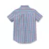 Boys Short Sleeve Poplin Camp Shirt, alternative image