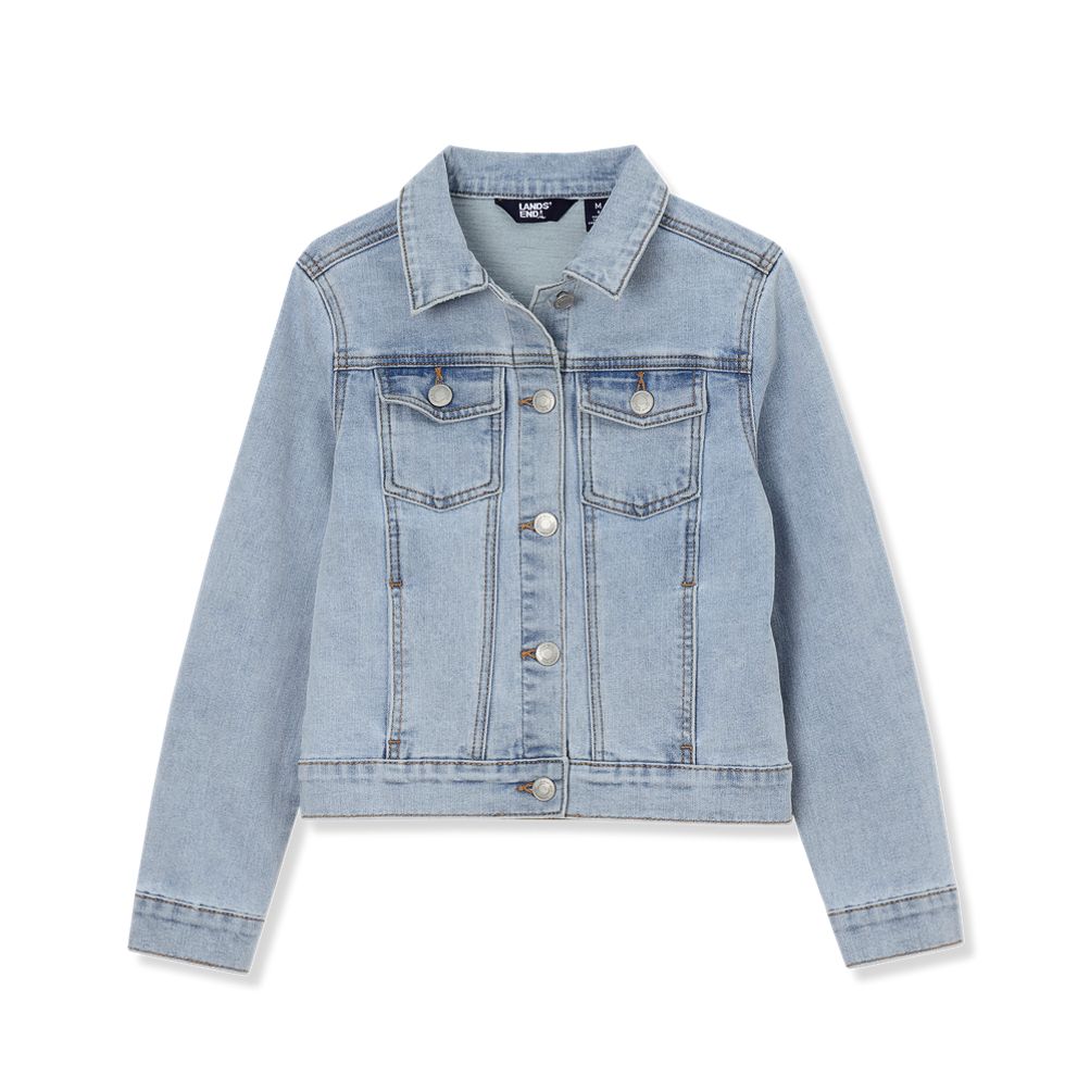 Girls Denim Jacket | Lands' End
