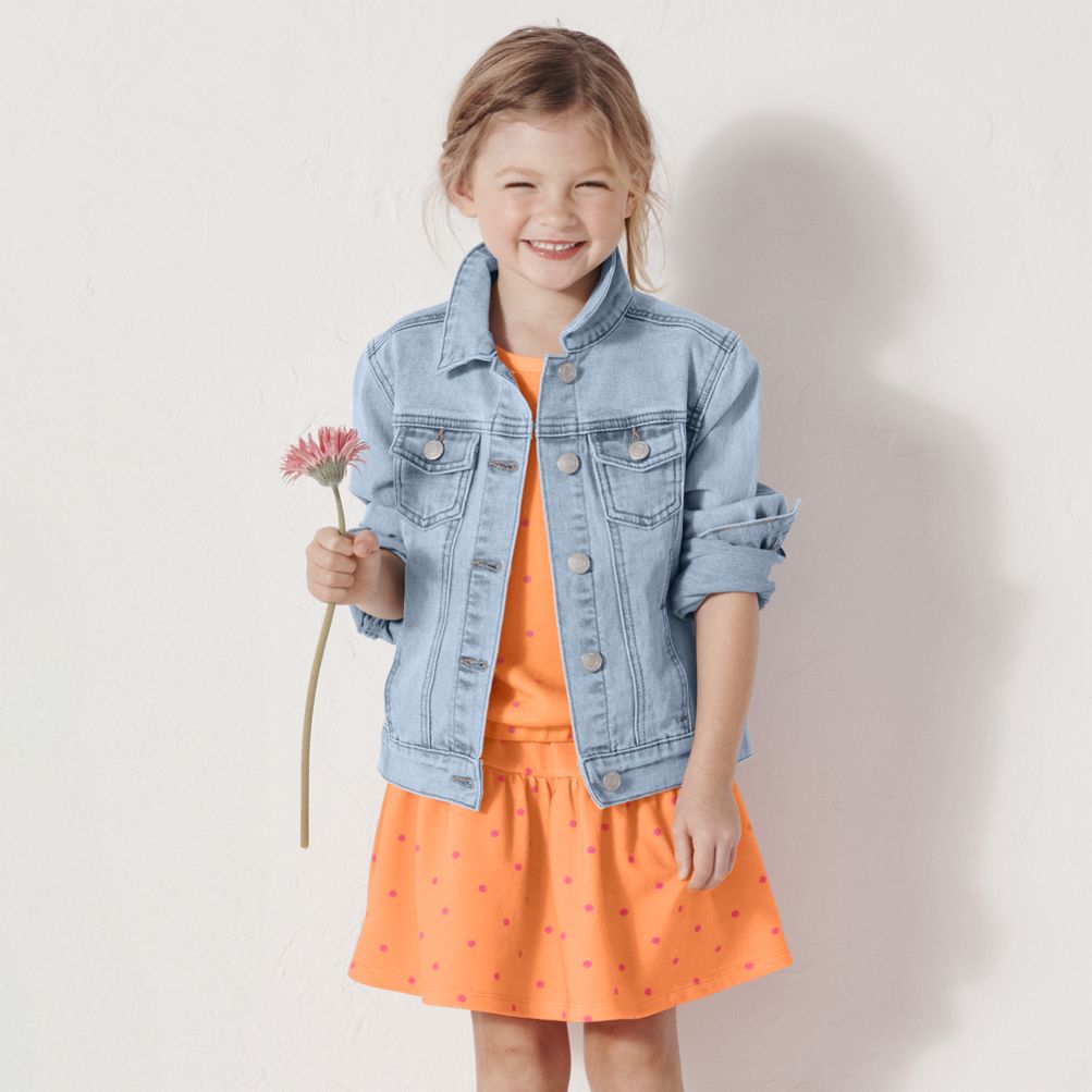 Girls Denim Jacket | Lands' End