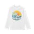 Boys Chlorine Resistant Long Sleeve Mock Neck UPF 50 Rash Guard, alternative image