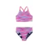 Girls Chlorine Resistant Reversible X-back Bikini Swim Set, alternative image