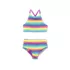 Girls Chlorine Resistant Reversible X-back Bikini Swim Set, alternative image
