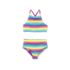Girls Chlorine Resistant Reversible X-back Bikini Swim Set, alternative image