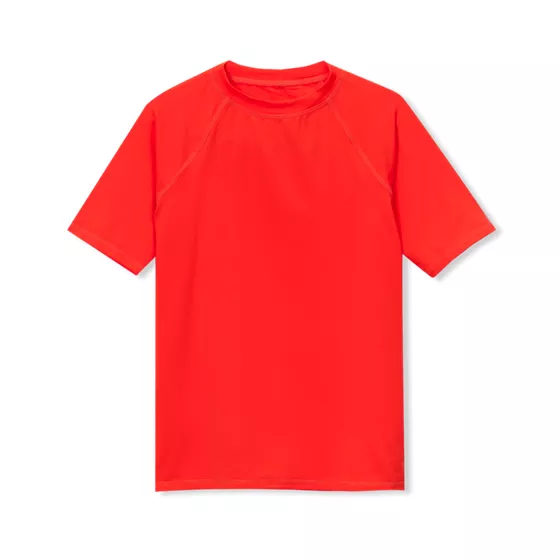 Boys Sunshade UPF 50 Short Sleeve Solid Rash Guard - primary