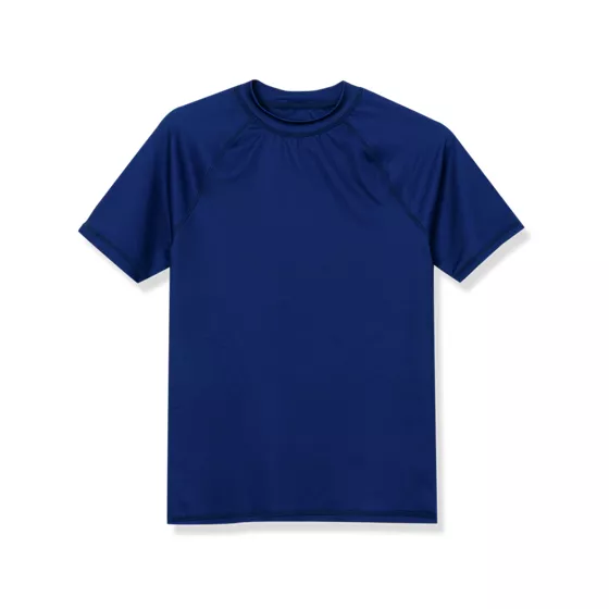 Boys Sunshade UPF 50 Short Sleeve Solid Rash Guard - primary