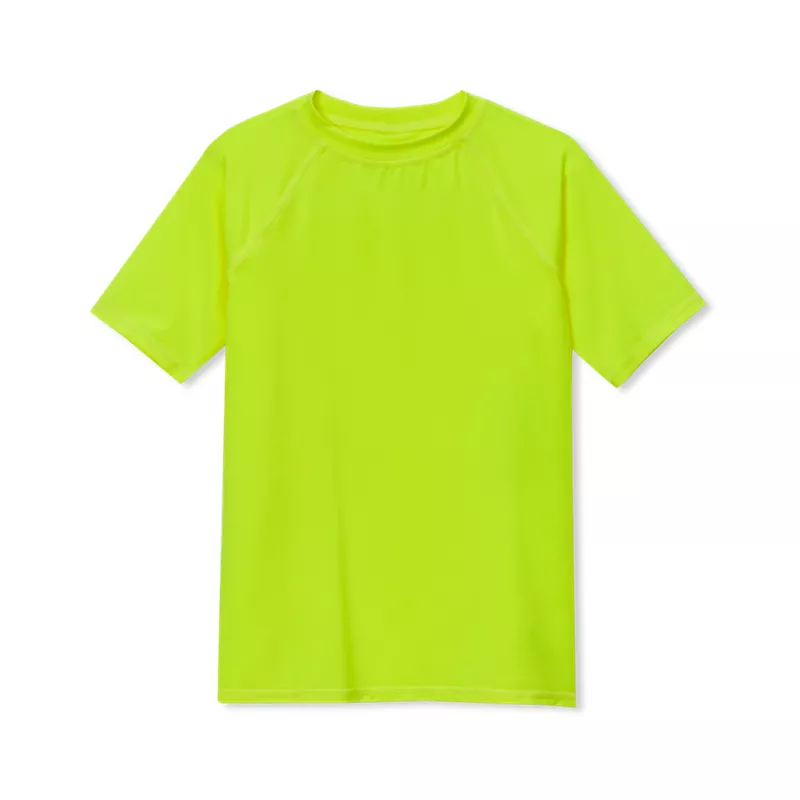 Boys Sunshade UPF 50 Short Sleeve Solid Rash Guard, alternative image