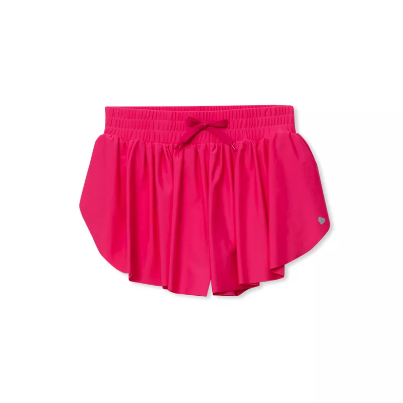 Girls Active Flutter Shorts, alternative image