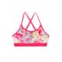 Girls Chlorine Resistant Criss Cross Bikini Top, alternative image