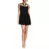 Women's Cotton Gauze Tiered Mini Cover-up Dress, Front