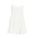 Women's Oversized Cotton Gauze Tiered Mini Cover-up Dress, Front