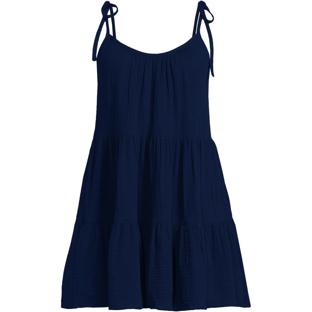 white christmas dresses Lou Mini Cover-Up Dress - White main image 1