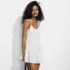 Women's Cotton Gauze Tiered Mini Cover-up Dress, alternative image