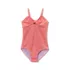 Girls Chlorine Resistant Cutout One Piece Swimsuit, alternative image