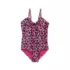 Girls Chlorine Resistant Cutout One Piece Swimsuit, alternative image