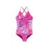Girls Chlorine Resistant Front Twist One Piece Swimsuit, alternative image
