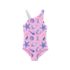 Girls Chlorine Resistant One Shoulder One Piece Swimsuit, alternative image