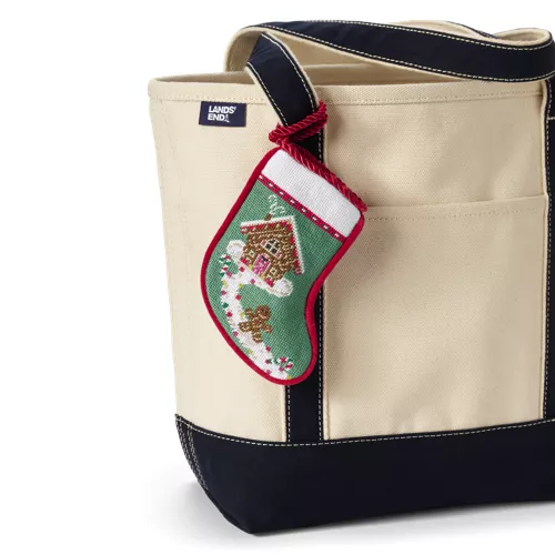 Mini Needlepoint Christmas Stocking, alternative image