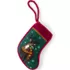 Mini Needlepoint Christmas Stocking, Front
