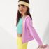 Girls Active Crop Tank, alternative image