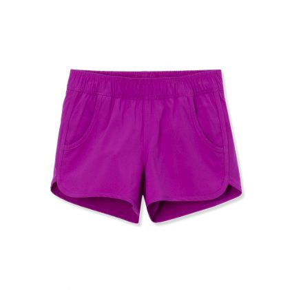 Girls Stretch Woven Swimsuit Shorts - primary