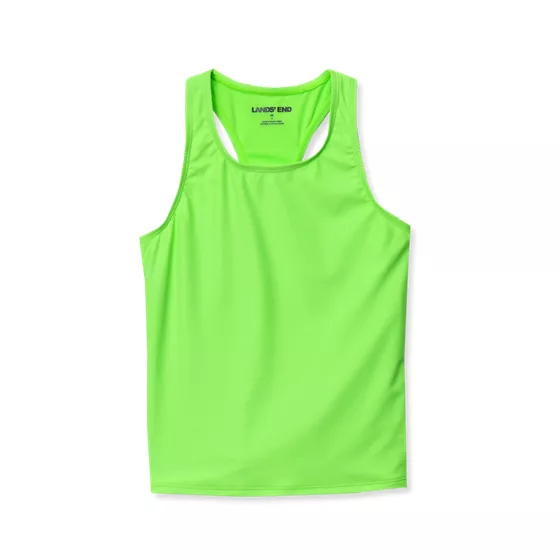 Girls Racer Back Tankini Swim Top - primary