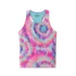 Girls Chlorine Resistant Racer Back Tankini Swim Top, alternative image