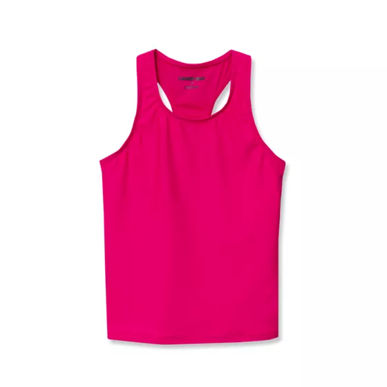 Girls Racer Back Tankini Swim Top - primary
