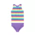 Girls Chlorine Resistant Tankini Swim Set, alternative image
