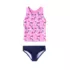 Girls Chlorine Resistant Tankini Swim Set, alternative image