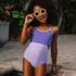 Girls X-Back One Piece Swimsuit, alternative image