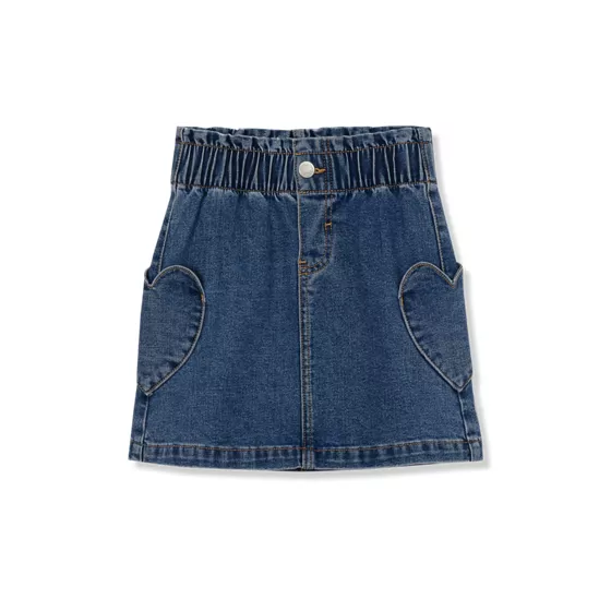 Girls Denim Skirt - primary