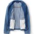 Men's Lightweight Denim Full Zip Jacket, alternative image