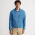 Men's Lightweight Denim Full Zip Jacket, Front