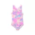 Girls Chlorine Resistant One Piece Swimsuit, alternative image