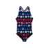 Girls Chlorine Resistant One Piece Swimsuit, alternative image