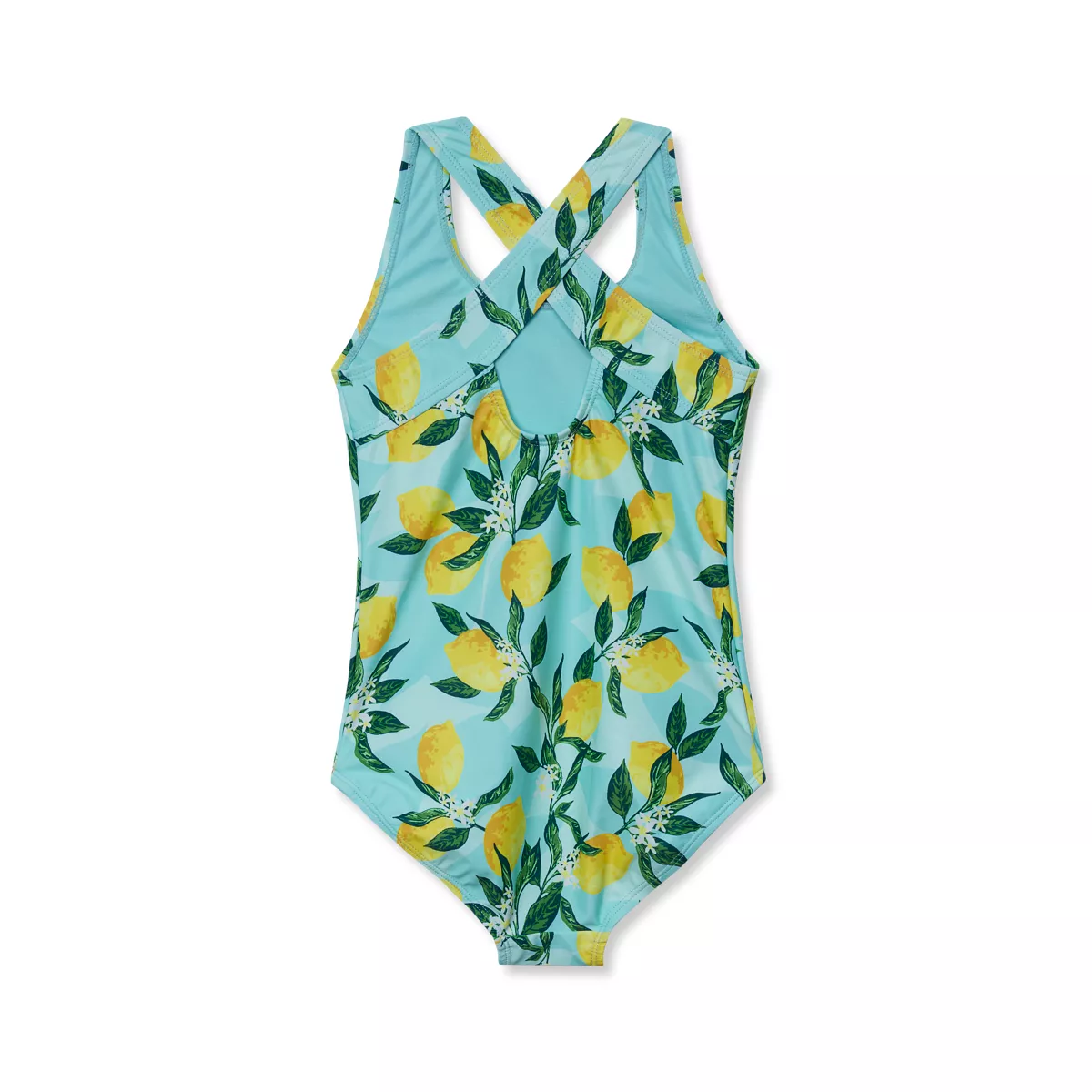 Girls Chlorine Resistant One Piece Swimsuit