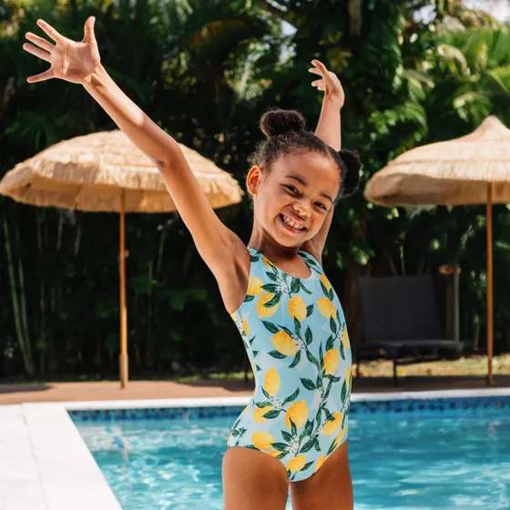 Girls One Piece Swimsuit - primary