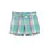 Girls Belted Woven Pull On Shorts, alternative image