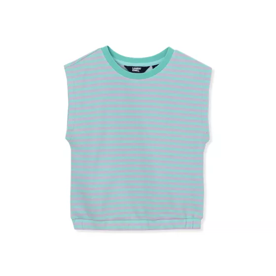 Girls Pique Knit Top - primary