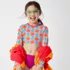 Girls Long Sleeve Top Bikini Set Swimsuit, alternative image